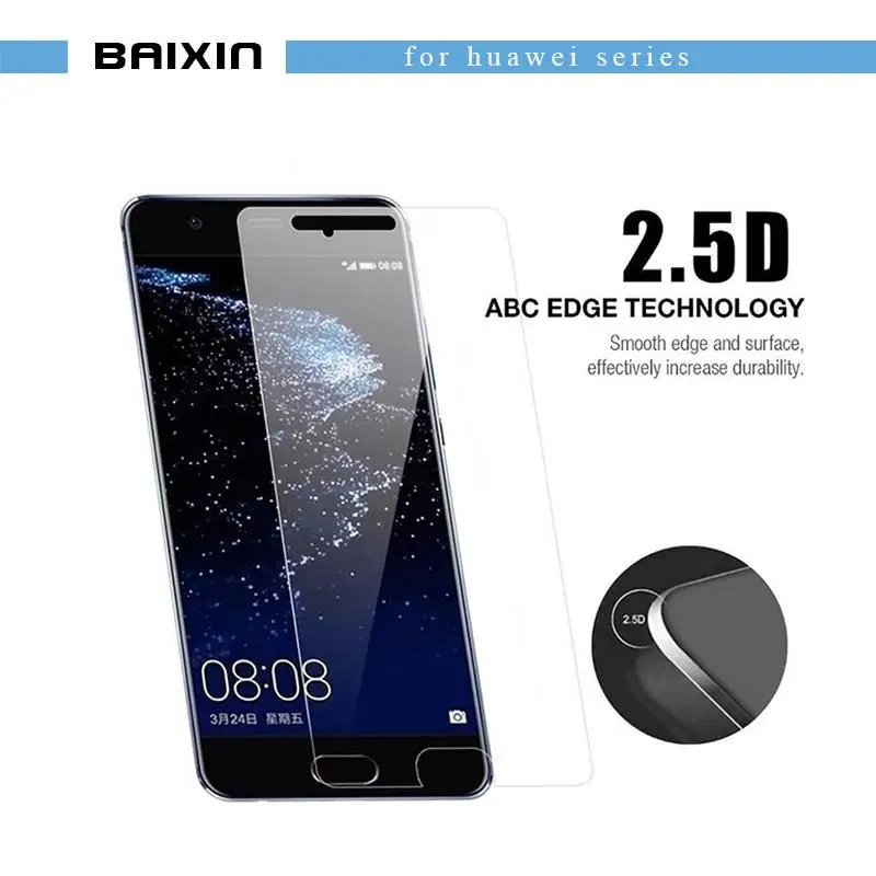 

baixin tempered glass for huawei p9 p9 plus p10 screen protector for huawei note 8 9H screen film