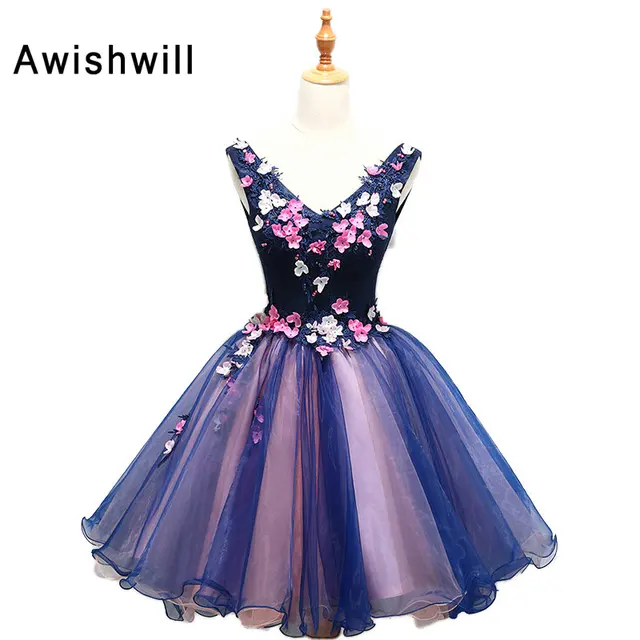 flower cocktail dress