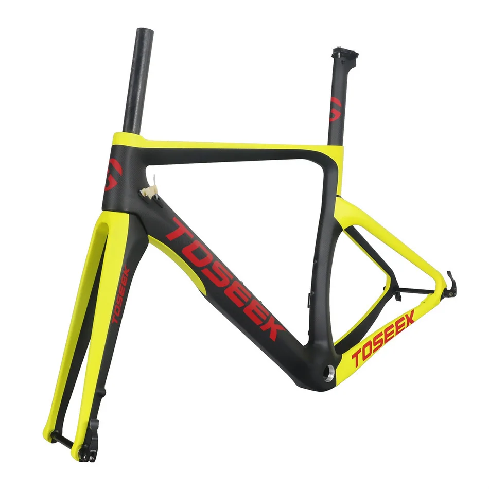Best 3 K Matte Complete De Carbon Brake A Disk Road Bsa Table (full Internal Cable) + Fork + Ear Fone 4
