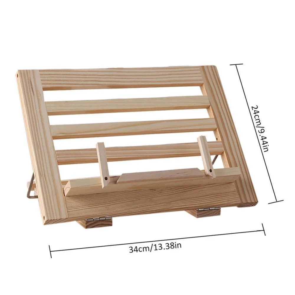 Очень большой деревянный Настольный мольберт Bookrack & Подставка для поваренной