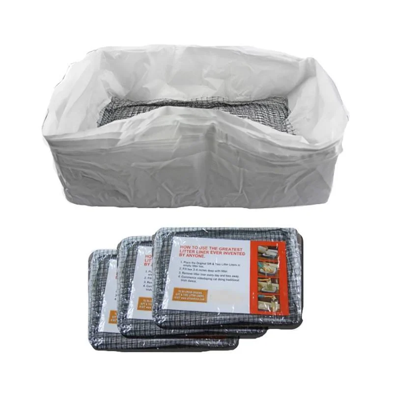 

10pcs/lot Reusable Elastic Cat Mat Pad Bed Feces Filter Cats Sifting Tray Liners Kitten Hygienic Litter Box Liners New