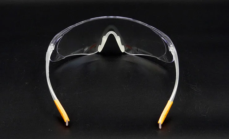 Качественные защитные очки, безопасные прозрачные цветные PC защитные очки, фиксатор, УФ-защита, медицинская повязка на глаза