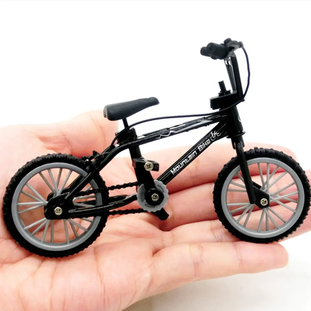 Bicicleta Dedo Funcional Miniatura Nini Montaña Bici Del Deporte De Los Juguetes Metálicos De Juegos Para Niños Boys Blue 1 Pieza 