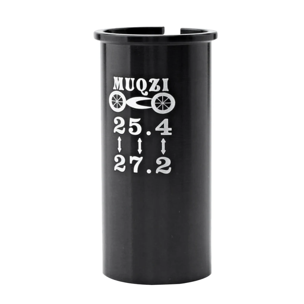 25.4mm Seatpost to 27.2mm Bike Seat Tube Sleeve Shim Adapter-65mm Tubo asiento post apres un tube