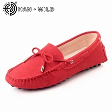 Женская обувь на плоской подошве из натуральной кожи наивысшего качества; лоферы из коровьей замши; удобная обувь для беременных женщин; женская обувь для вождения