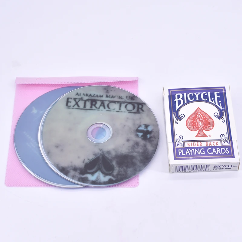 Экстрактор (immick + DVD) Волшебная карта волшебника для карманной магии крупным