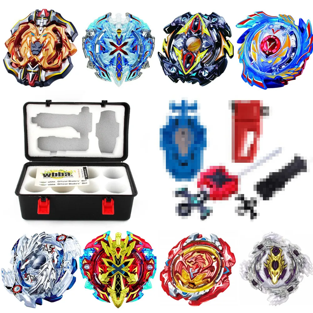 

B-X TOUPIE BURST BEYBLADE Spinning Top Box sports Starter Zeno Excalibur B-48 B-66 B-111 B-73 B-118 With Launcher B121 B122