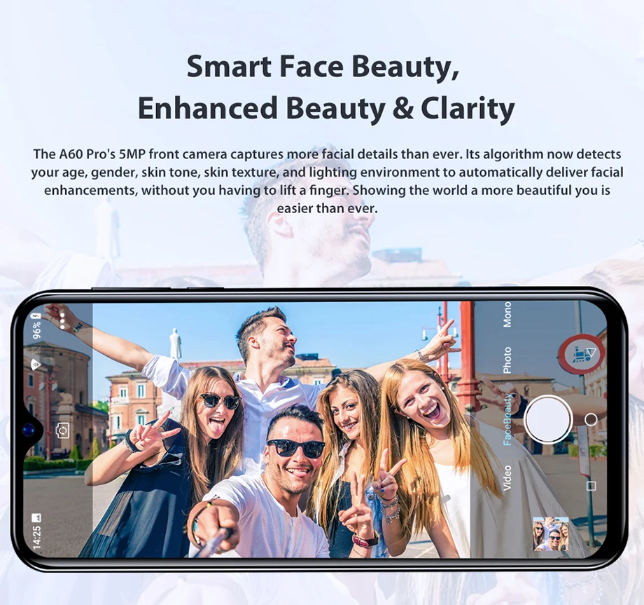 Blackview A60 Pro Android 9,0 MTK6761 четырехъядерный смартфон 6,08" экран капли воды 4080 мАч Face ID 4G мобильный телефон