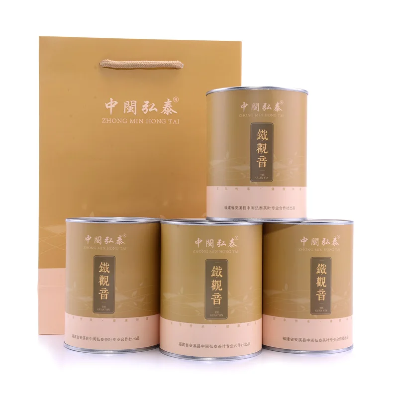 

*King Tea* 2016 TieGuanYin China YunNan FuJian AnXi Chinese Oolong Cha Fragrance TieKuanYin 500g Premium Gift Box Can Contained