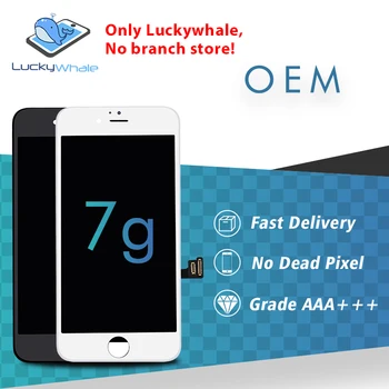 

10PCS Free DHL 100% Brand New OEM Display Replacement For iPhone 7 4.7 inch LCD With 3D Digitizer Screen Touch Assembly