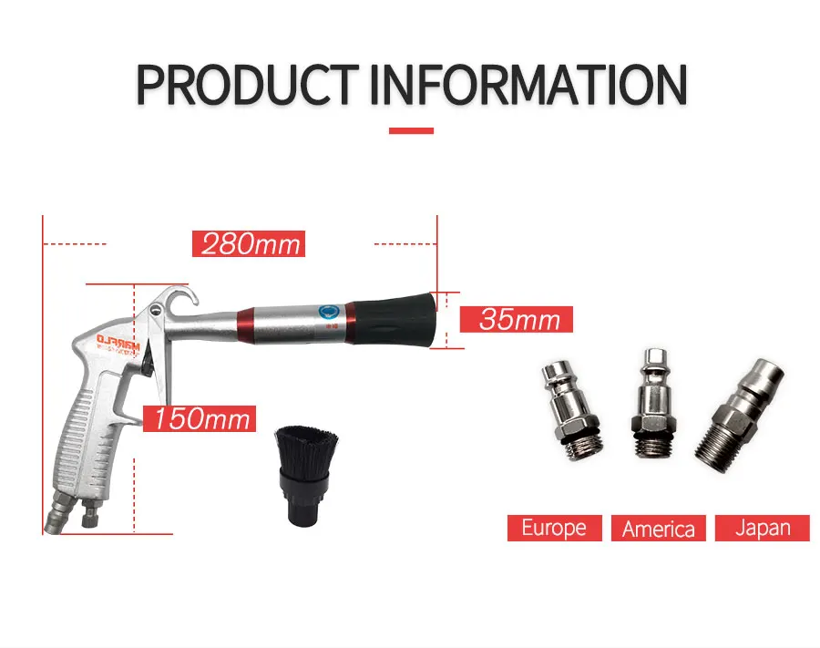 Tornador пена для чистки оружия черный продувочный пистолет сухой Preto Торнадо пневматические высокое качество мойки инструменты MARFLO