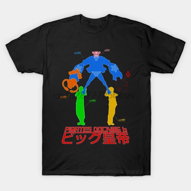 

Men t shirt Short sleeve Pirates Docking 6 BIG EMPEROR One Piece T Shirt Women t-shirt tee tops
