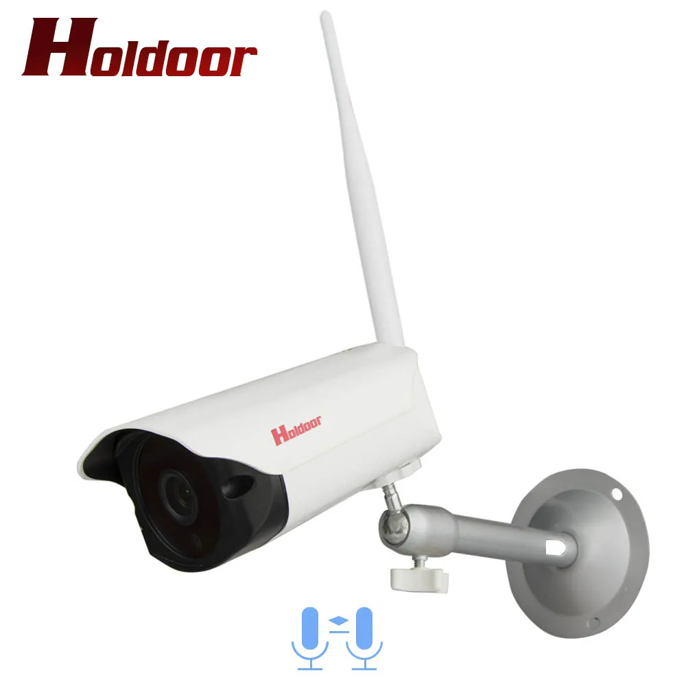 

Holdoor Two Way Audio IP Camera WiFi Video Surveillance Cameras Outdoor HD Security Cam Wireless System with Mic Speaker Indoor