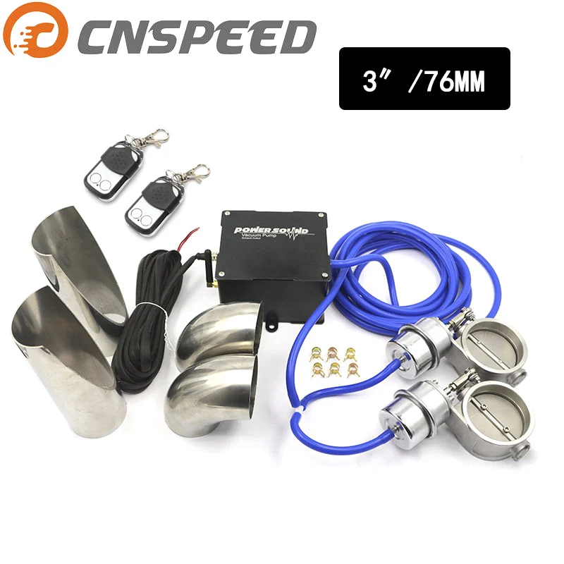 

CNSPEED 3 inch with vacuum pump exhaust valve (2 packs) YC100842-3