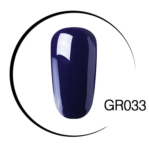 Elite99 10 мл Лак для ногтей Новая мода зеленый идеальный чистый цвет эффект УФ светодиодный отмачиваемый гель лак для ногтей цветной лак - Цвет: GR033