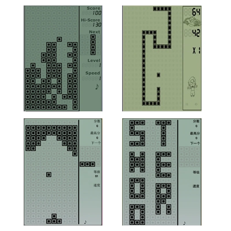retro brick game