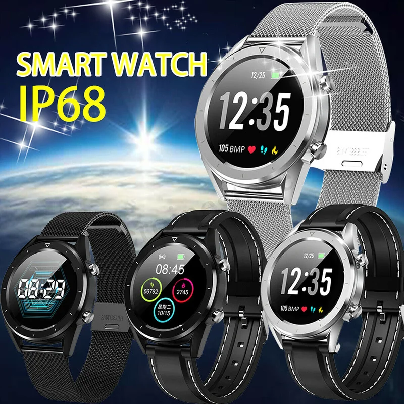 

DT28 Smart Watch IP68 Blood Pressure ECG Heart Rate Sleep Monitor Pedometer Sport Fitness Tracker SmartWatch Men for IOS Android