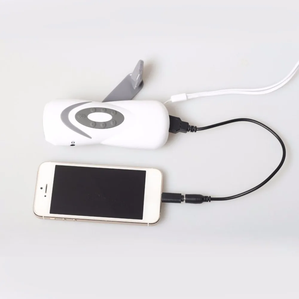 Мини-Аварийный ручной вспышки светильник ручной Мощность поколения+ Usb зарядка 3Led аварийный светильник ing мигающий светильник