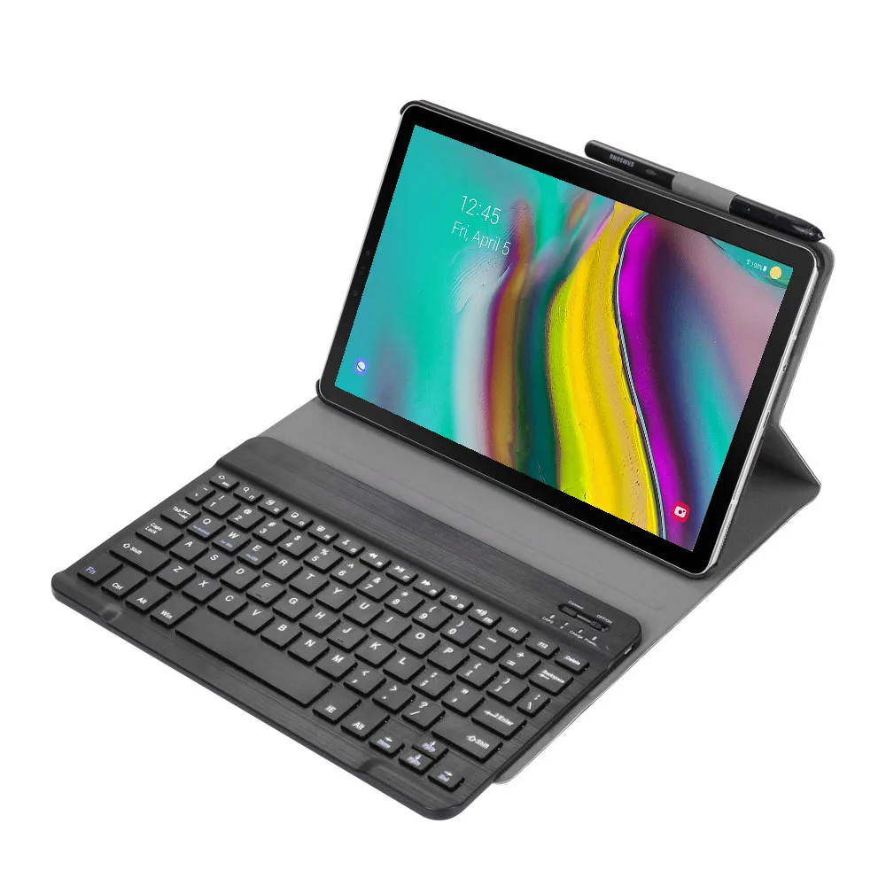 Для Samsung Galaxy Tab S5e 10 5 2019 T720 T725 Съемная Беспроводная Bluetooth клавиатура + тонкий Чехол