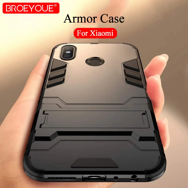 

Armor Case For MI 8 SE A1 6 5S 5X Redmi 5 Plus 4X Note 5 Pro 7 4X 4 5A Shockproof Case Redmi 4 Pro Prime 4A 3 Pro 5A Hard Case
