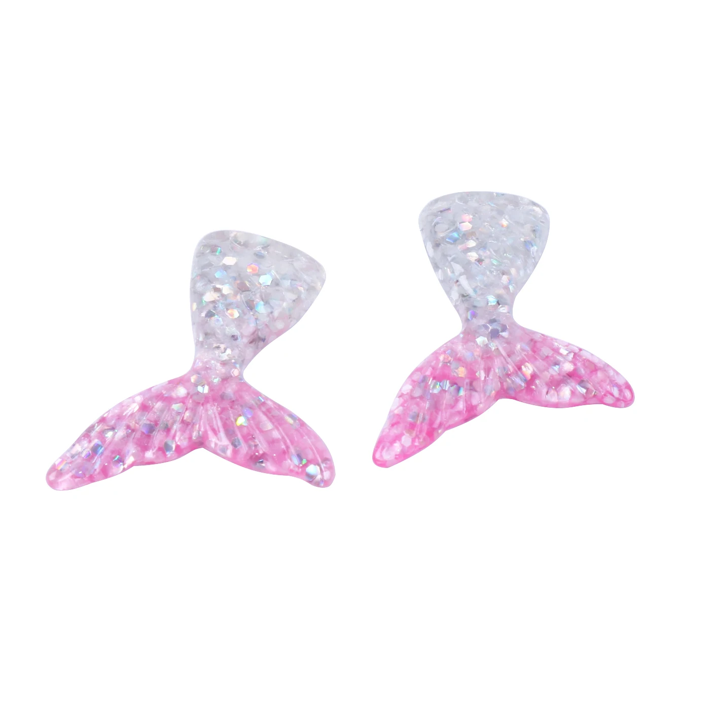 David Accessories блеск рыбья чешуя хвост Пластик пластический строгальный станок смолы DIY аксессуары Скрапбукинг обувь ручной работы; украшение в виде 20Yc4845 - Цвет: 26x32mm