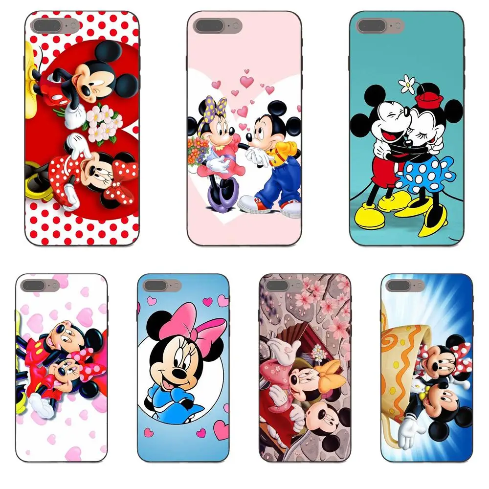 

Mickey And Minnie Mouse Soft Protective Case For Huawei Honor Mate 6A 7A 7X 8A 8C 8X 9 10 20 P8 P10 P20 P30 Lite Pro 2018