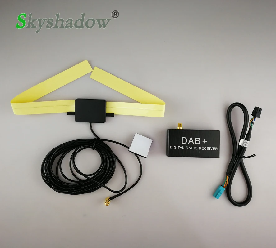 

For Android 9 Android 8.0 Car DVD DAB+ USB Digital Audio Broadcasting Receiver With Antenna Works For Europe