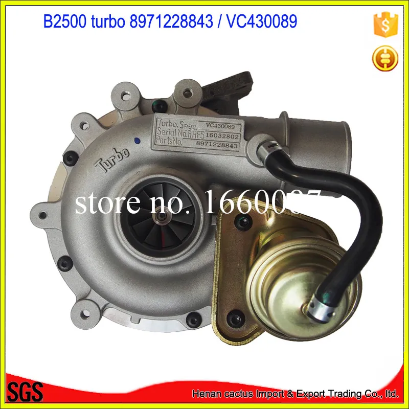 Турбокомпрессор WL84 turbo charger VC430089 8971228843 Auto электрический компрессор наддува ffor MaAZDA