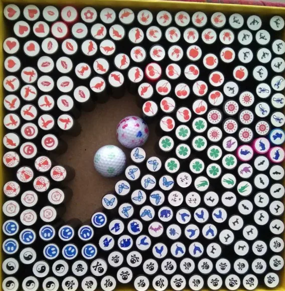 Быстросохнущие уникальные персонализированные мячи для гольфа штампы маркер оттиск печать Гольф клуб болельщики Гольф сувенир подарок