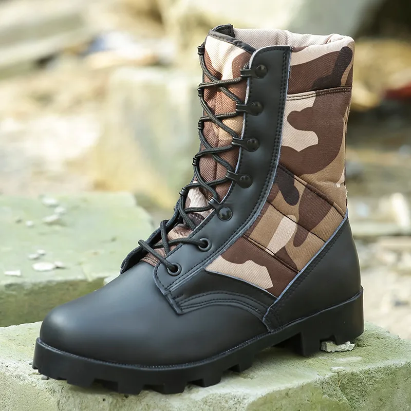 

Military Tactical Boots Hunting Boot Men Hiking Shoes Army Desert Trekking Shoes Mens Botas Senderismo Hombre Sapato Masculina