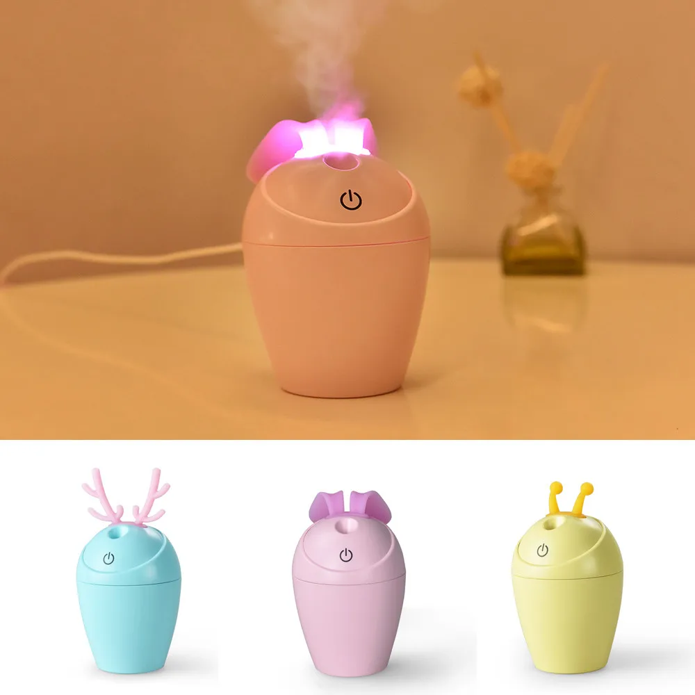 

Gacsidy Store Mini Portable USB Cute Cleanerspurifier Air Humidifier Purifier Atomizer For Car Home Use