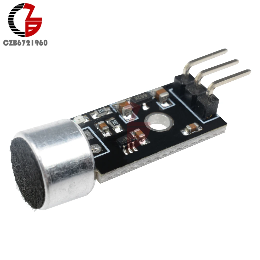 

MAX9812 Microphone Amplifier Sound MIC Voice Module Professional Microphone Amplification IC 3.3V 5V for Arduino