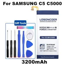 LOSONCOER 3200 мАч батарея для samsung Galaxy C5 SM-C5000 EB-BC500ABE батарея сотового телефона