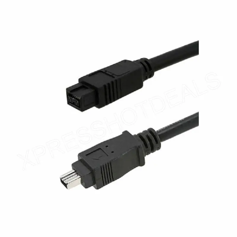 9-контактный до 4-контактный IEEE 1394B iLINK FIREWIRE 800 кабель для ПК DV MAC 6 футов | Компьютеры