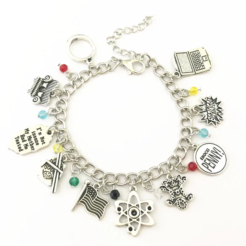 

FANTASY UNIVERSE Freeshipping 1pc a lot The Big Bang Theory Charm Bracelet DFKDSYA01