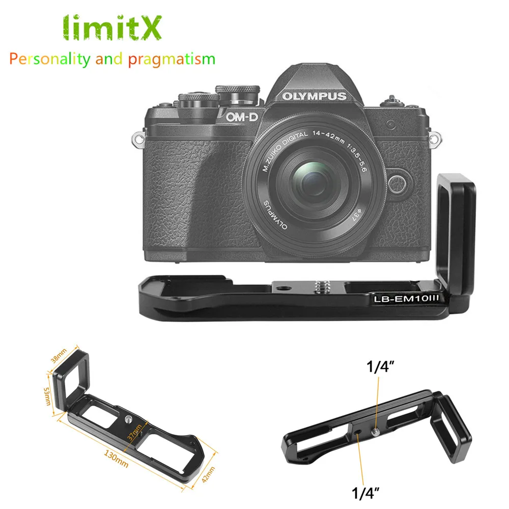 Быстросъемный держатель кронштейна L образной формы для камеры Olympus OMD EM10 III 3