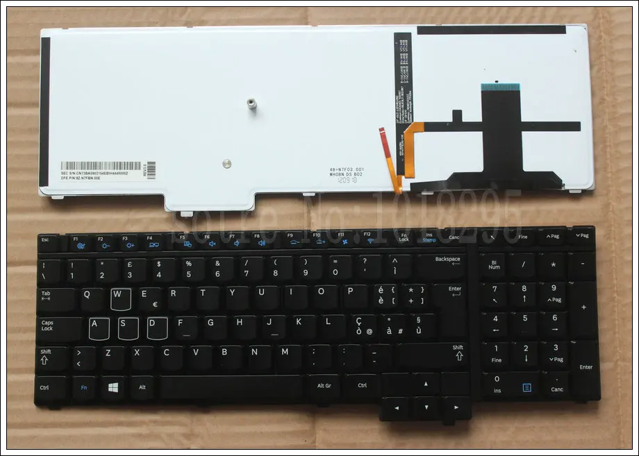 

NEW Italy laptop keyboard for For Samsung NP700G7A NP700G7C 700G7A Black with blacklight