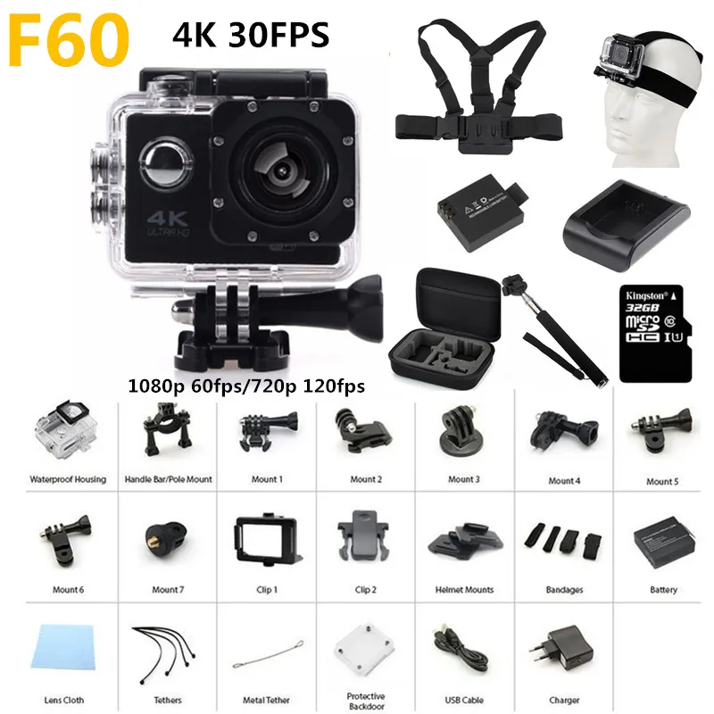 

F60 4K Action Camera