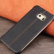 Qialino бизнес Пояса из натуральной кожи чехол для телефона Samsung Galaxy S6 Edge Plus/edge+ g9280 чехол Чехол для s6 Edge 5.7"