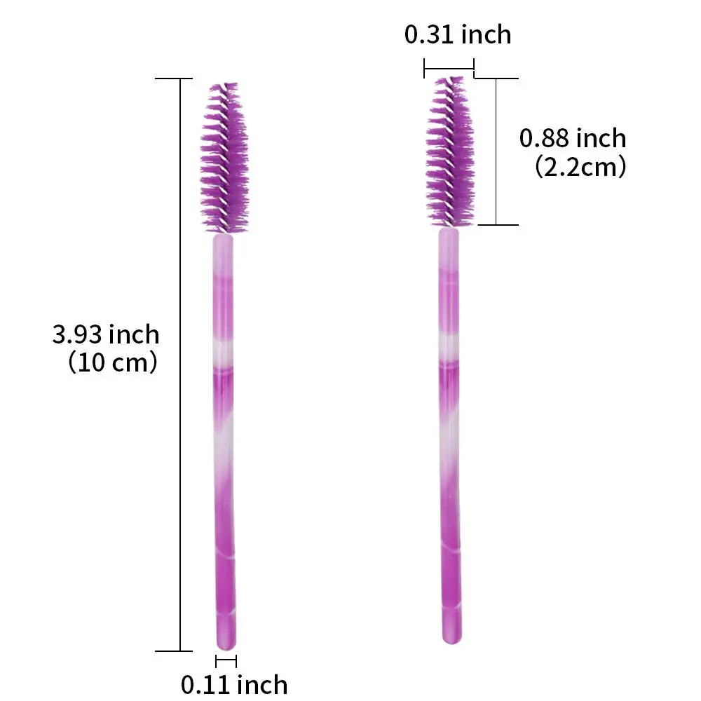 1000 шт. ресниц кисти для макияжа одноразовые щеточки для туши для ресниц аппликатор щеточки ресницы Косметические кисти для макияжа
