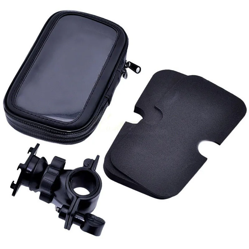 Clearance Bike Bicycle Phone Holder Mount Bracket Stand 360 Rotating Cell Phone Waterproof Case Bag For Samsung S3 S4 S7 Iphone Huawei 5