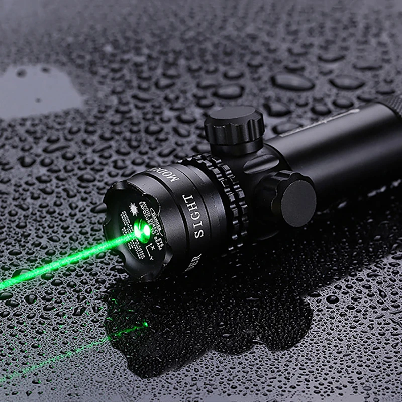 

New Green Red Dot Hunting Tactical Laser Mount Laser Sight Rifle Scope 20mm Rail & Barrel Mount Cap Pressure Switch