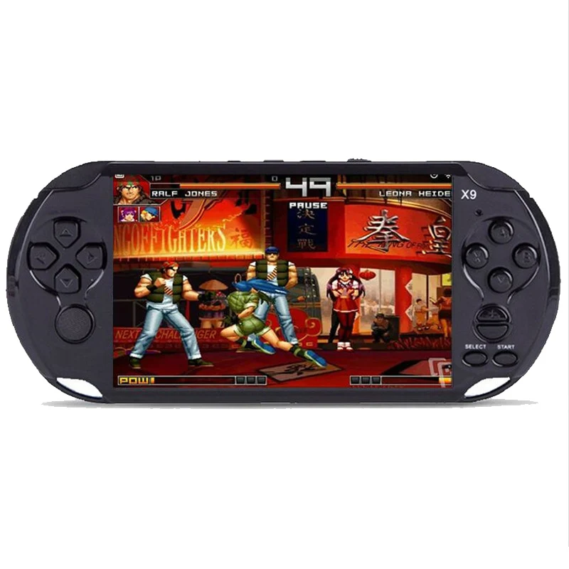 

5.0 inch HD Screen Handheld Game Console 8GB Support TV 32bit 10000 Classic Game Player MP4 Multimedia Camera Video Game Console