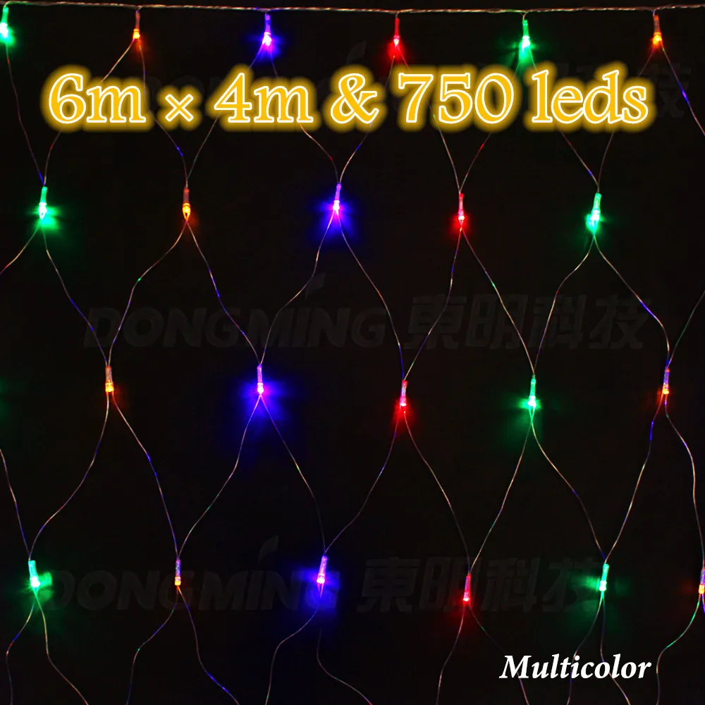750leds 6*4m Net string light Outdoor garden party festival Wedding Decoration Mesh Led Christmas light 220V EU US plug 750leds 6*4m Net string light Outdoor garden party festival Wedding Decoration Mesh Led Christmas light 220V EU US plug