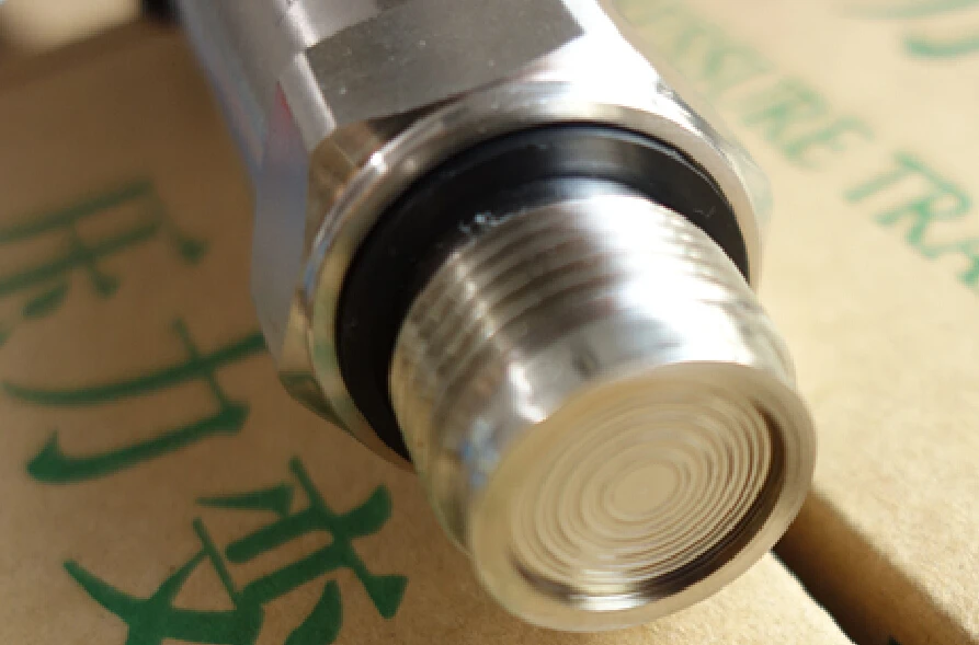 

0-1.6Mpa M20 * 1.5 4-20ma flat membrane pressure transmitter flush diaphragm pressure sensor sanitary pressure transmitter