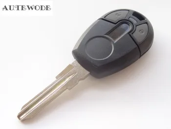 

AUTEWODE Repcement New Remote Car Key Shell for Fiat 500 2 buttons brazil positron EX300 with GT15 Blade 20pcs