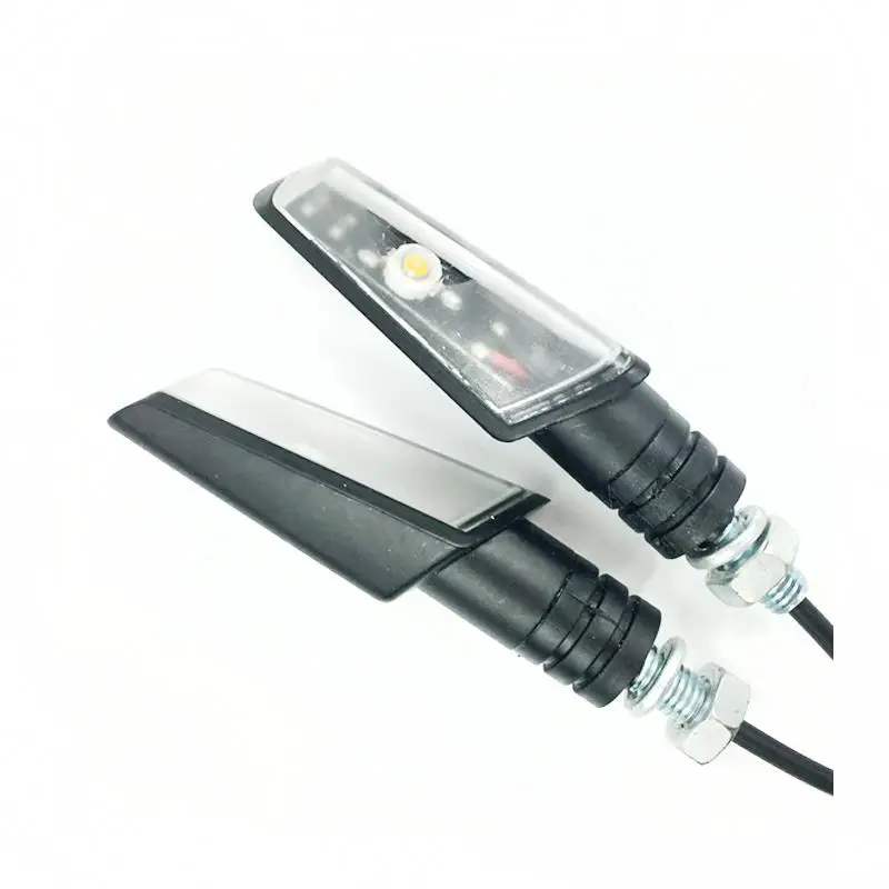 

1 Pair Action LED Turn Signal Light Universal Motorcycle Signal Lamp For Harley Honda Yamaha Kawasaki Suzuki