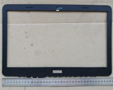 Novo portátil lcd frente moldura da tela de cobertura com logotipo para dell inspiron15 7547 7548 dpn 0v32tg 15.6
