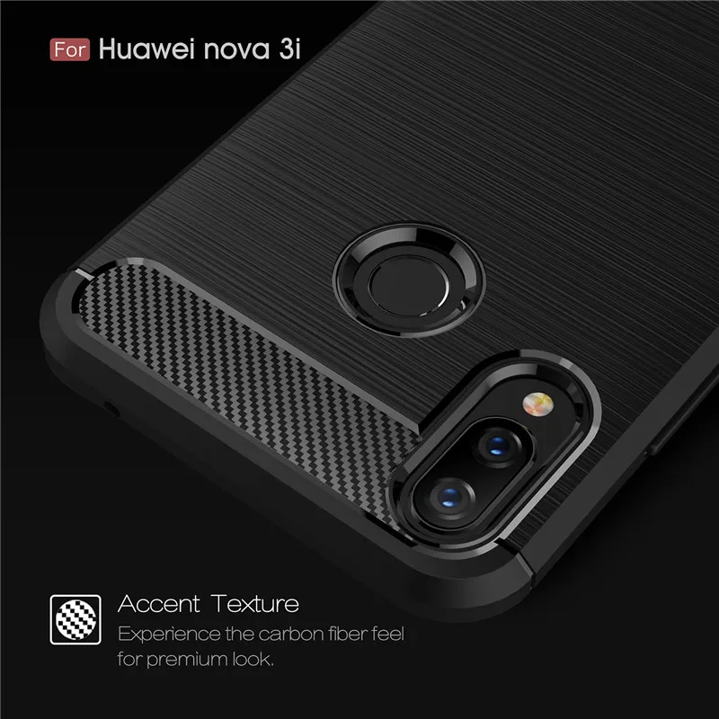 BSNOVT Huawei P Smart Plus INE-LX1 Cover Shockproof Silicone Brushed Phone Bumper Back Case For Huawei Nova 3i INE-LX2 INE-LX9 BSNOVT Huawei P Smart Plus INE-LX1 Cover Shockproof Silicone Brushed Phone Bumper Back Case For Huawei Nova 3i INE-LX2 INE-LX9