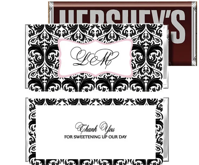 48 Personalized Candy Wrer Supplies Wedding Chocolate Bar 48 Personalized Candy Wrer Supplies Wedding Chocolate Bar Wrers Dress Personalised Mickey